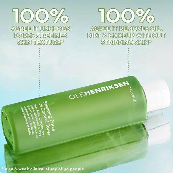 OleHenriksen Acne Oil Control Toner Salicyclic Glycolic Lactic Acid - Picture 2 of 6